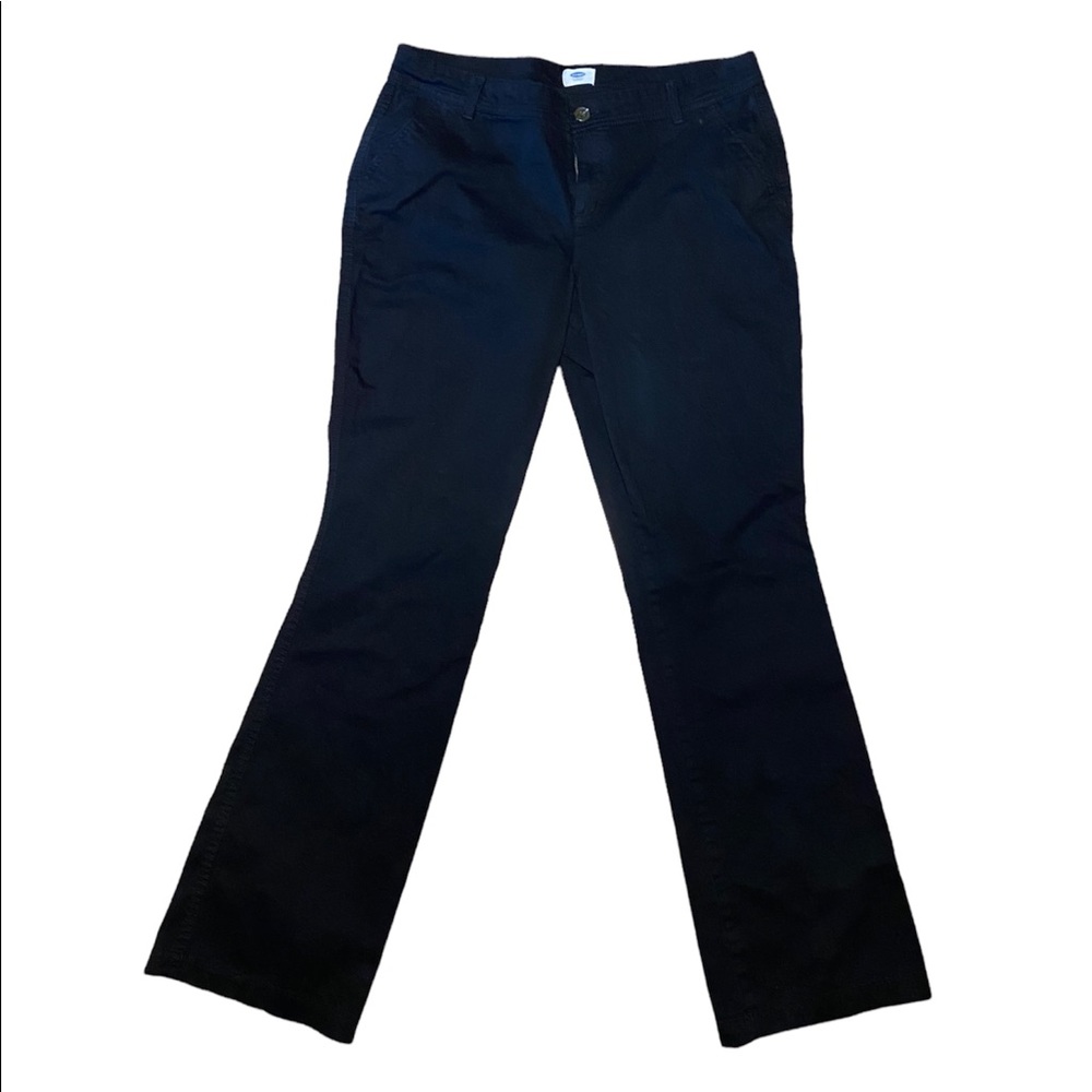 *LONG*  Old Navy | Black Khakis | Size 14 LONG